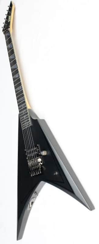 ESP Alexi Blacky Alexi Laiho Signature Metallic Black Satin image 1