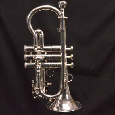 Vintage 1971 Besson New Standard Class A Soprano Cornet in Eb, Silver-Plated with Original 'S' Mouthpiece image 5