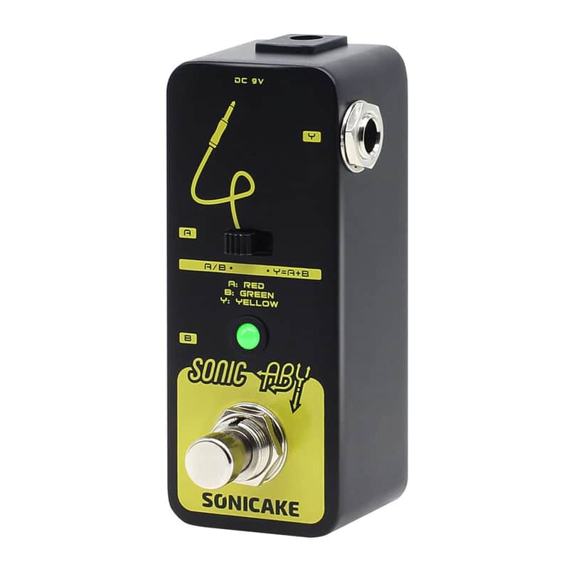 New SONICAKE Sonic ABY True Byapss AB Box Line Selector Guitar Effects Pedals US image 1