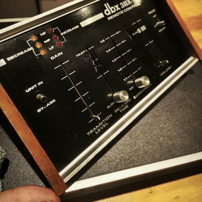 dbx 3BX 3-Band Dynamic Range Expander 1970s - Black image 11