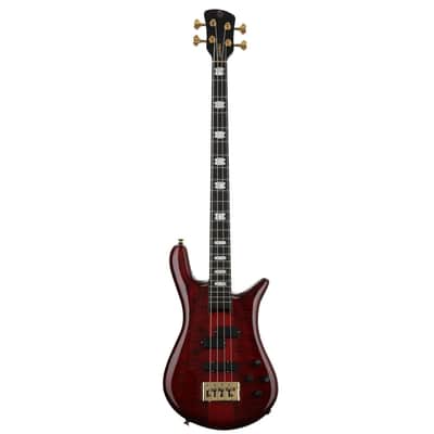 Spector Euro 4 LT Bass Guitar - Red Fade Gloss image 1