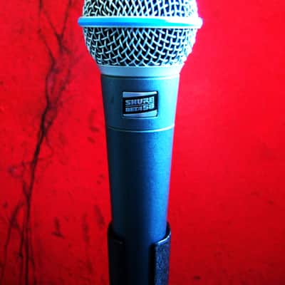 Vintage RARER 1980's Shure BETA 58 / SM58 dynamic cardioid microphone USA Low Z w accessories SM58 # 3 image 9