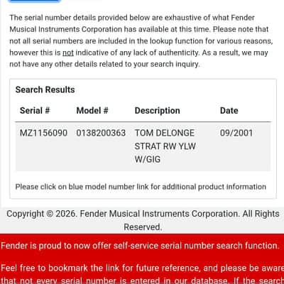 Fender Tom DeLonge Signature Stratocaster Graffiti Yellow image 19