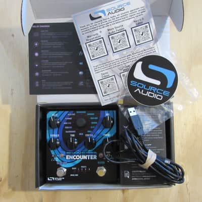 Source Audio Encounter Ambient Delay / Reverb 2025 - Present - Black / Blue image 2
