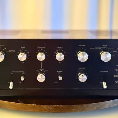 🎶✨ Sansui AU-888 / AU888 Vintage Integrated Amplifier w/ Excellent Wood Case — Serviced/Cleaned, Tested, 100V JDM image 1