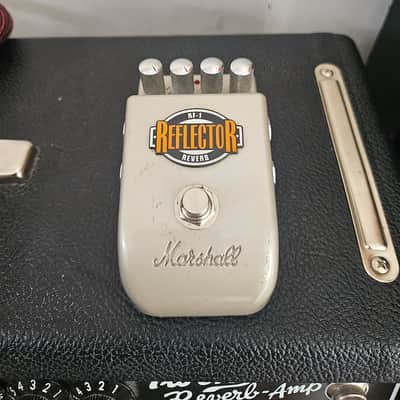 Marshall RF-1 Reflector Reverb Pedal 2010s - Silver image 3