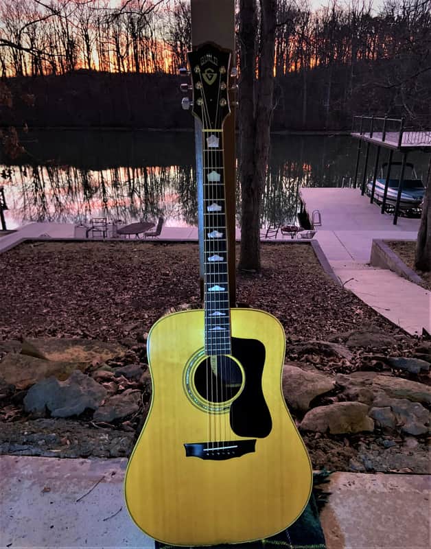 Guild D70 1981 Rare Bird 1 of 280 One Owner Highly Figured Rosewood image 1