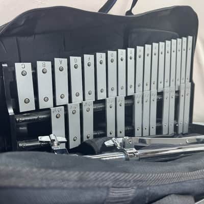 Kaman CB700 Xylophone Percussion 30 Key Glockenspiel Case Drum Pad Complete Set image 3