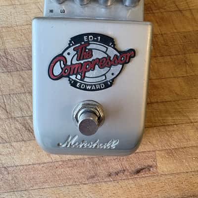 Marshall ED-1 Edward Compressor Pedal 2010s - Silver image 2