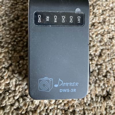 Donner DWS-3T & DWS-3R Wireless Transmitter & Receiver 2021 Black image 5