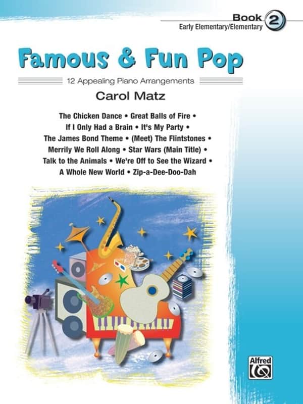 Alfred Famous & Fun Pop - Book 2 - 12 Appealing Piano Arrangements Bild 1