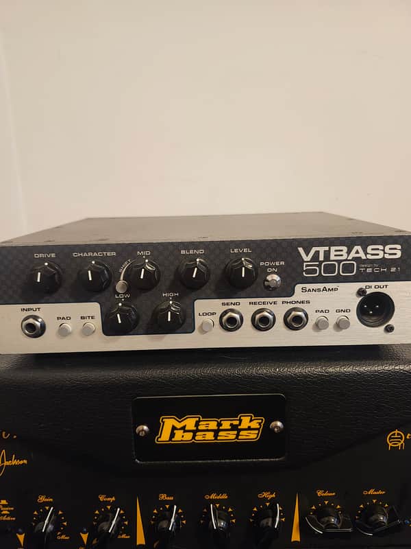 Tech 21 VT Bass 500 Bass Amp Head 500 watts