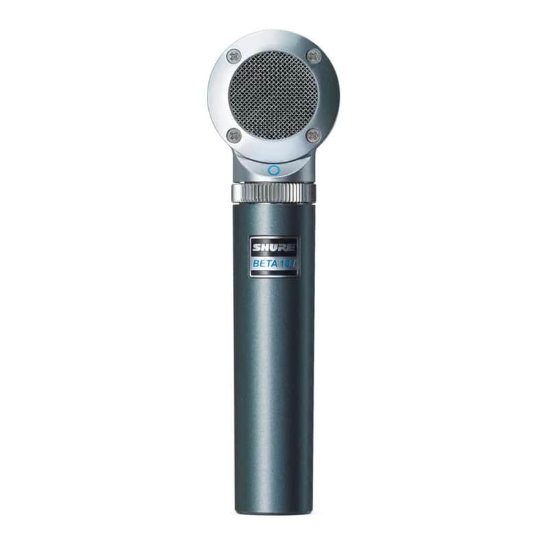 Shure BETA 181/BI Ultra-Compact Small-Diaphragm Side-Address Versatile Condenser Microphone for Instruments with Interchangeable Polar Pattern Capsule Options, 3-pin XLR Connector - Bidirectional image 1