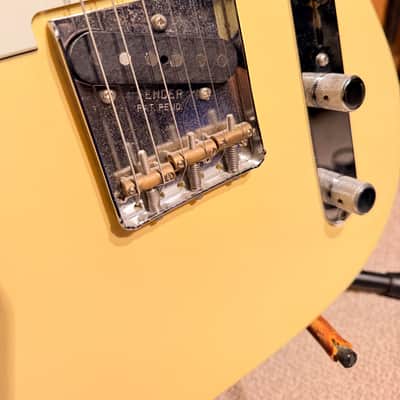 Fender American Performer Telecaster HUM 75th Anniversary  2021 - Vintage White image 5