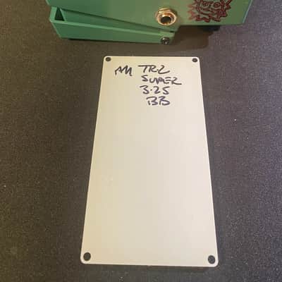 Analogman Boss TR-2 Tremolo with Super Mod Internal Volume Trim 2010s - Green image 2