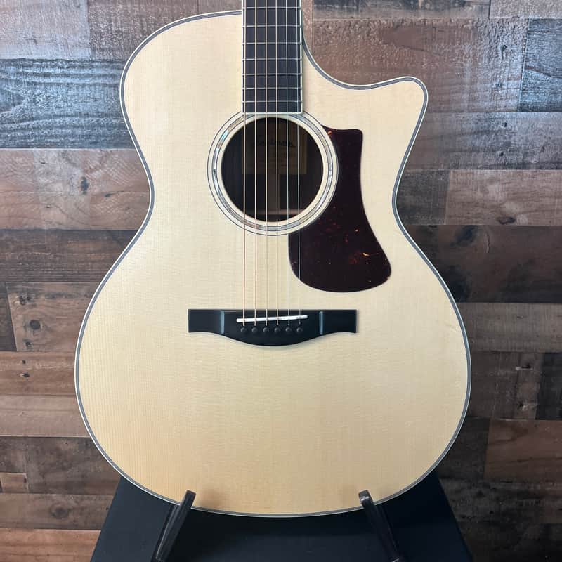 Eastman AC422CE-LTD-KOA Acoustic/electric Guitar, Natural Finish, Hard Case, 947 image 1