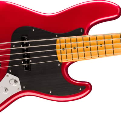 Fender American Ultra II Jazz Bass V, Maple Fingerboard, Sinister Red image 6