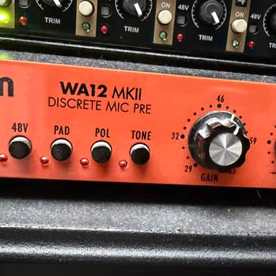 Warm Audio WA12 MKII Microphone Preamp 2016 - Present - Orange image 7