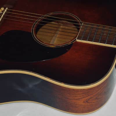 Alvarez Acoustic 5020 Sunburst Made in Japan Low Action 1980 image 3