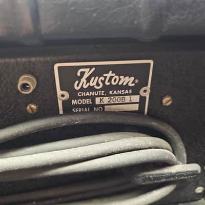 Kustom 100 Guitar Bass Head image 3