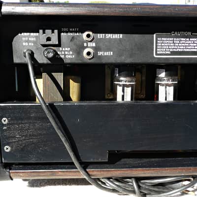 JMF Spectra 60T Tube Guitar Amp Head 60 Watt Custom Built Tube Head (Converted from Combo) - PV Music Guitar / Electronics Shop Inspected, Serviced and Tested - Excellent Working Sounding Condition - Excellent Cosmetic Condition image 11