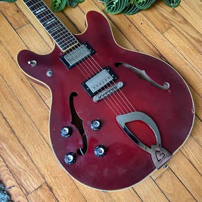 1979 Guild Starfire IV Left Handed Semi Hollow Electric Guitar image 2