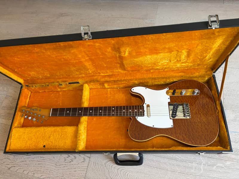 1980s Tokai Breezysound TTE60 Custom Telecaster Burled