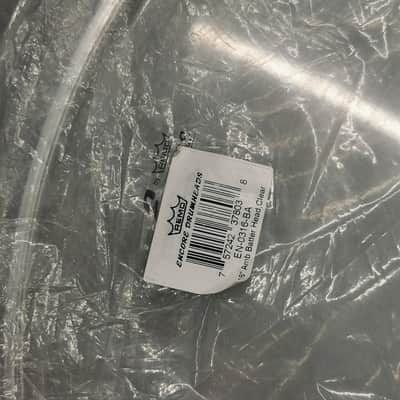 Remo Drum Head - 16'' Black & Clear, Kit of 2 image 4