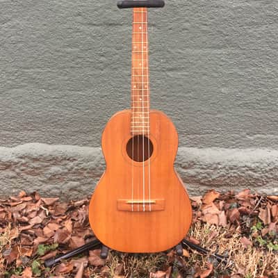 Harmony Baritone Ukulele 1950s Natural Mahogany image 1