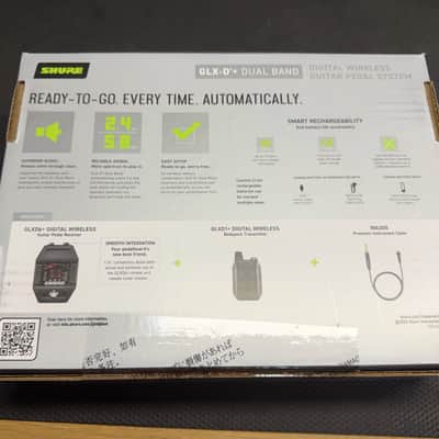 Shure GLX-D16+ Guitar Pedal System (SEALED) in box UNOPENED GLXD16+ PLUS image 5
