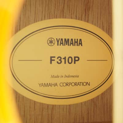 Yamaha F310P - Tobacco Sunburst - Dreadnought - Gigbag included image 9