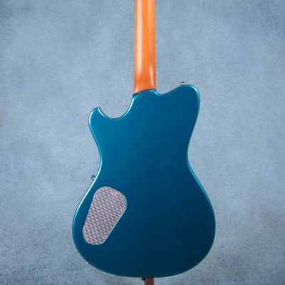 Powers Electric A-Type PF42 CamTail Electric Guitar - Turquoise Metallic - A550 image 6