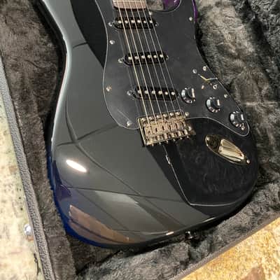 2021 Fender MIJ Final Fantasy XIV Stratocaster - Black image 4