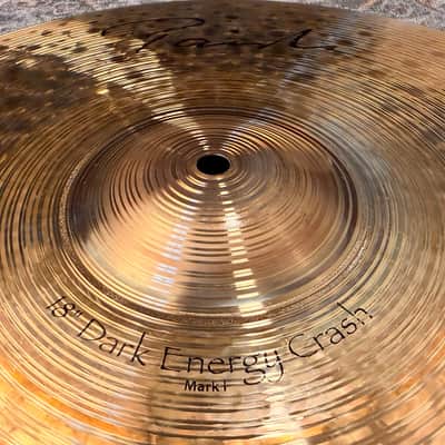 PAISTE DARK ENERGY CRASH 18” IMMACULATE Shape! 1494 g Beautiful! DON’T Pay $614! image 5