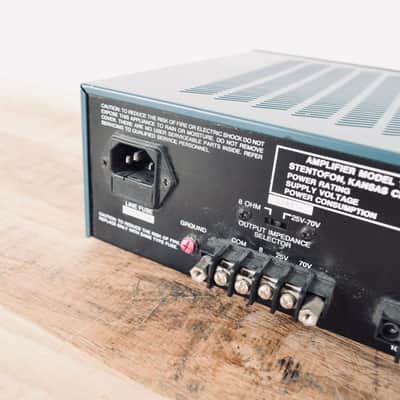 Stentofon 18010 2-Channel Amplifier Mixer (church owned) CG00DGJ image 6