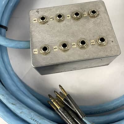 Gepco Digital Breakout box Audio Snake 8 inputs 1/4 TS to M642/13-1 Switchcraft image 7
