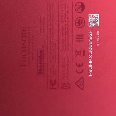 Focusrite Scarlett 18i8 3rd Gen USB Audio Interface 2019 - Present - Red / Black image 5