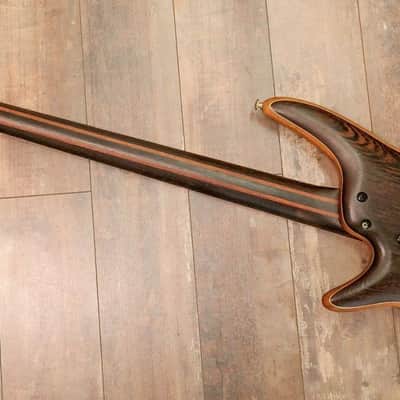 Ibanez SR5000 Prestige Bass Team J Craft USA Bartolini Pickups, Wenge-Bubinga Neck Wenge image 4