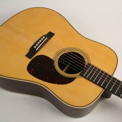 Martin Custom Shop Dreadnought D Size 28 Style Adirondack Top Modified V Neck Profile 1-3/4" Nut 2648579 image 3