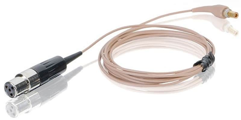 Mint Countryman H6CABLET-SL Replacement H6 Headset Cable for Shure Wireless with TA4F Connector, Tan image 1