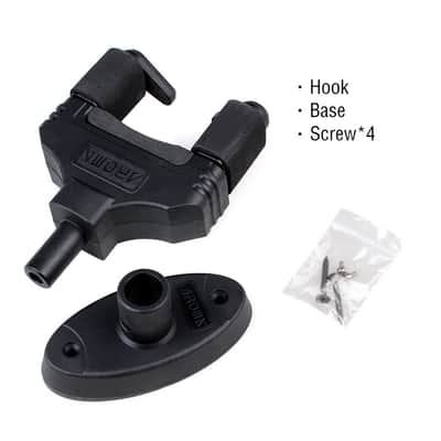 Auto Lock  Guitar Wall Hanger Mount Stand Hook Holderfor Acoustic Electric Guitar,Ukulele, Bass,price include the import duty for US buyer image 3