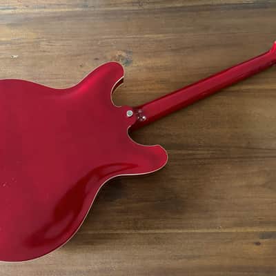 Yamaha, Hollow Body, SA30T, Vintage 1968, Cherry Red image 4