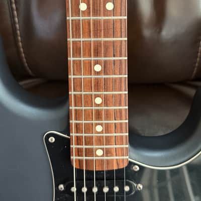 Fender Standard Stratocaster Satin with Rosewood Fretboard 2004 - Gun Metal Blue image 4