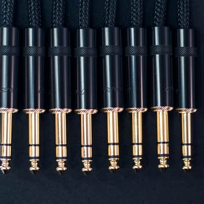 Van Damme & Neutrik Jack TRS Patch Cables | Custom | Van Damme XKE | Studio & Tour Grade | Braided image 7