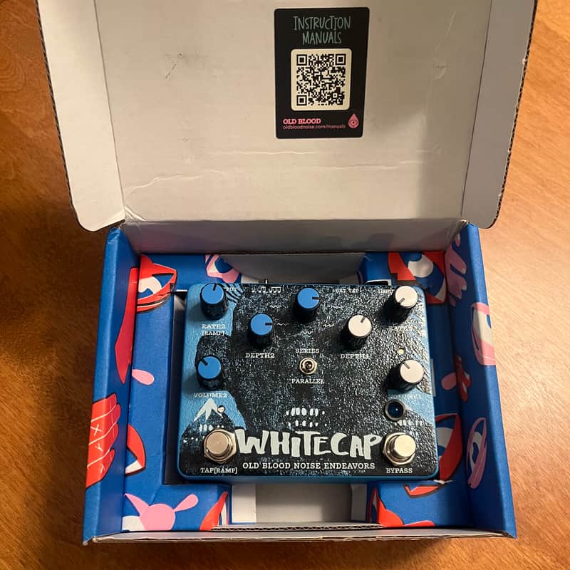 Old Blood Noise Endeavors Whitecap Asynchronous Dual Tremolo 2019 - Present - Graphic