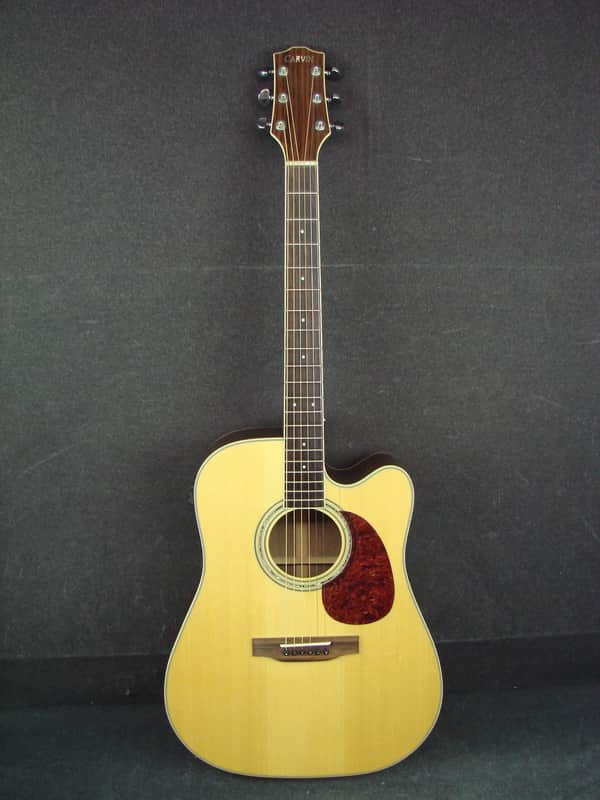 Carvin Cobalt 850 Single Cutaway Acoustic Electric Guitar w/ Hardshell Case image 1