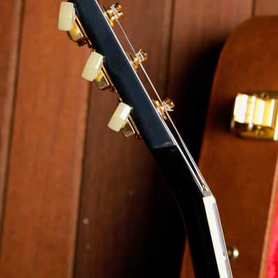 Gibson SG Standard '61 Maestro Limited Edition Ebony w/Gold Hardware image 10