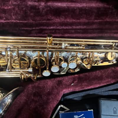 Jupiter JAS-869 Alto Saxophone Silver w Case image 7