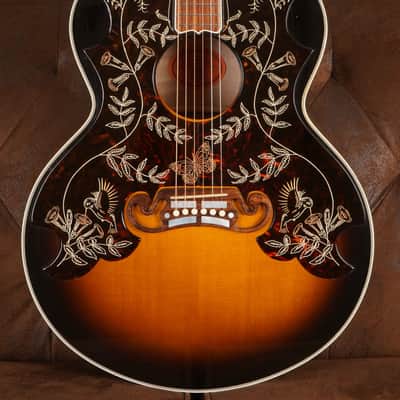 Gibson SJ-200 Hummingbirds and Flowers image 2