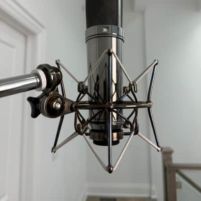 Neumann U 87 Rhodium Edition Set Microphone (Very rare) #31/500 image 1